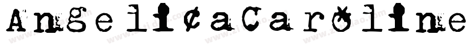 AngelicaCarolineTilted-ZVoRq字体转换
