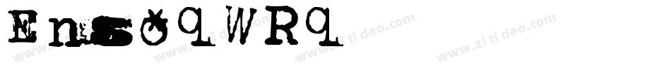 Enso-qWRq字体转换