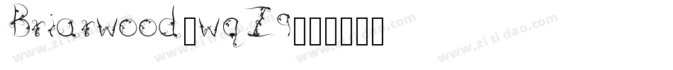 Briarwood-wqZ9字体转换