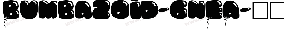 Bumbazoid-6nEA字体转换