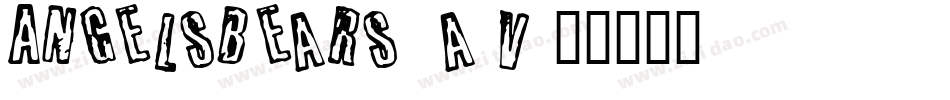 Angelsbears-0a5v字体转换