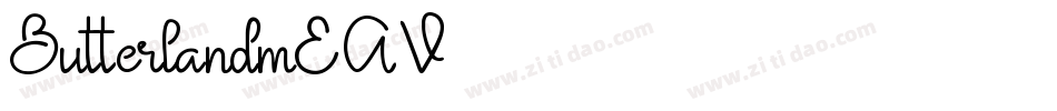 Butterland-mEAV字体转换