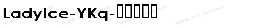 LadyIce-YKq字体转换