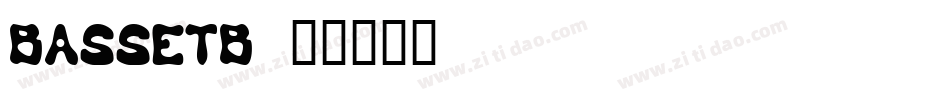 BASSETB字体转换