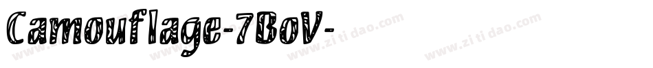 Camouflage-7BoV字体转换