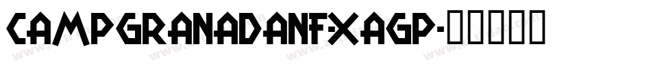 Campgranadanf-XAGP字体转换