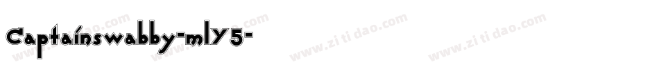 Captainswabby-mlY5字体转换