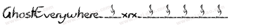 GhostEverywhere-5xrx字体转换