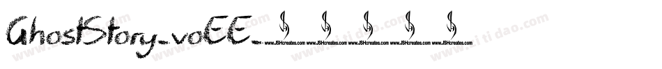 GhostStory-voEE字体转换