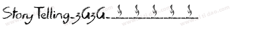 StoryTelling-zGzG字体转换
