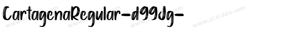 CartagenaRegular-d99Jg字体转换