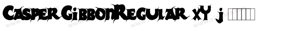 CasperGibbonRegular-xY7j字体转换
