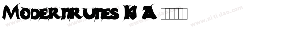 Modernrunes-KJ3A字体转换
