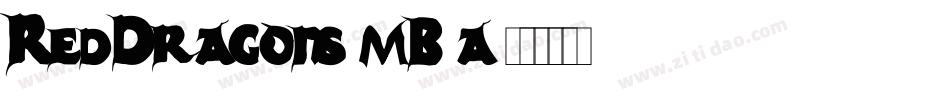 RedDragons-mB3a字体转换 RedDragons-mB3a字体转换