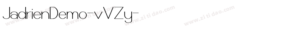 JadrienDemo-vVZy字体转换