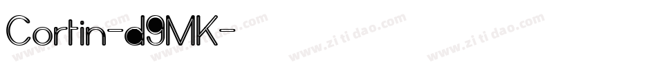 Cortin-d9MK字体转换