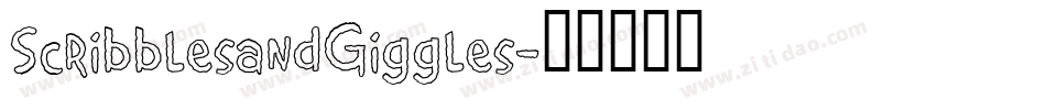 ScribblesandGiggles字体转换