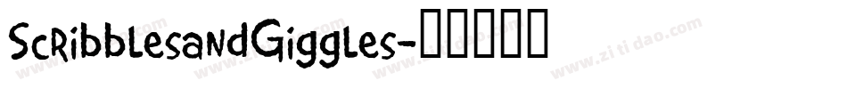 ScribblesandGiggles字体转换