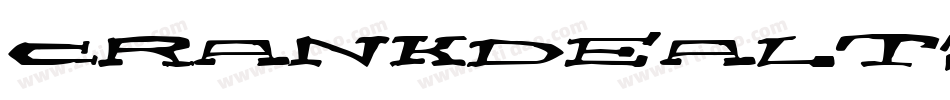 CrankdealTilt-xpGO字体转换
