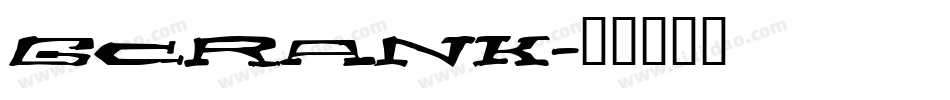 GCRANK字体转换