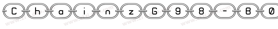 ChainzG98-B0an字体转换