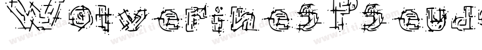 WolverinesPseudo-D3zE字体转换