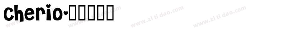 Cherio字体转换