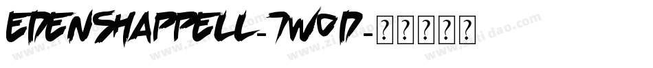 Edenshappell-7w0D字体转换