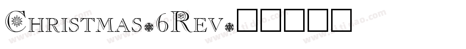 Christmas-6Rev字体转换