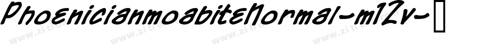 PhoenicianmoabiteNormal-m1Zv字体转换 PhoenicianmoabiteNormal-m1Zv字体转换