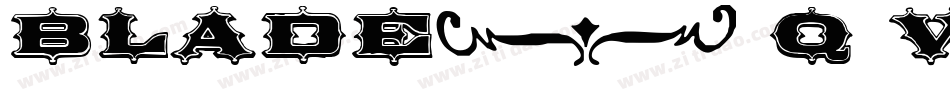 Blade-2q0w字体转换 Blade-2q0w字体转换