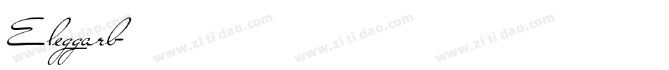 Eleggarb字体转换