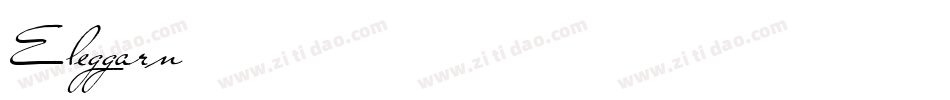 Eleggarn字体转换