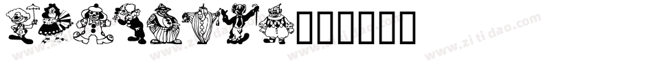 Clowners字体转换