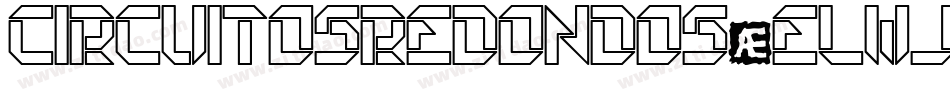 CircuitosRedondos-ELWj字体转换