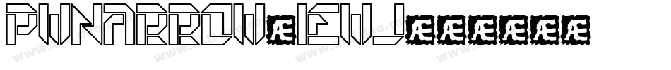 Pwnarrow-1eWj字体转换
