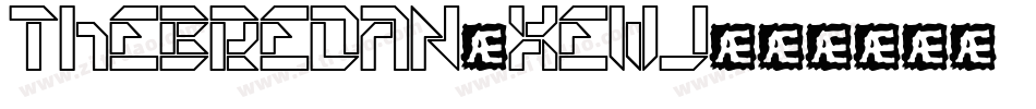 TheBredan-xEWj字体转换 TheBredan-xEWj字体转换