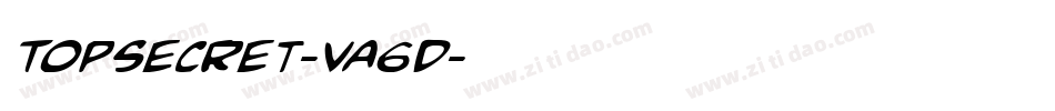 TopSecret-vA6D字体转换 TopSecret-vA6D字体转换