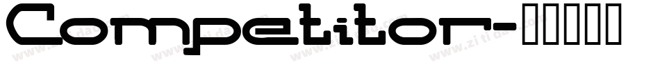 Competitor字体转换