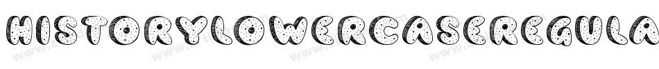 HistoryLowercaseRegular-GYrO字体转换
