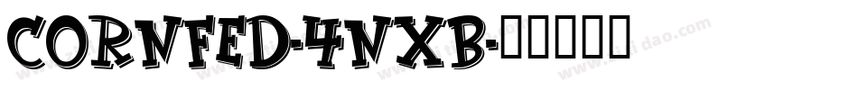 Cornfed-4nXB字体转换