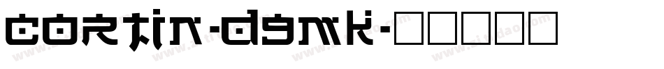 Cortin-d9MK字体转换