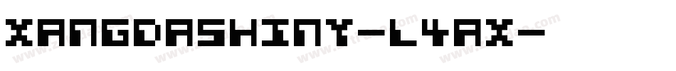 XangdaShiny-l4AX字体转换