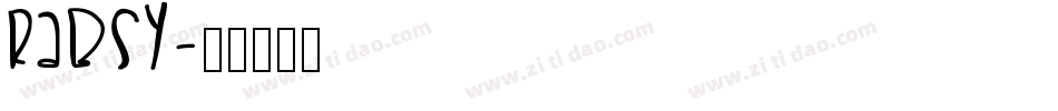 Rabsy字体转换