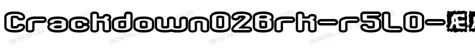 CrackdownO2Brk-r5LO字体转换