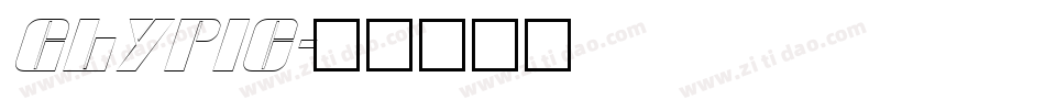 Glypic字体转换