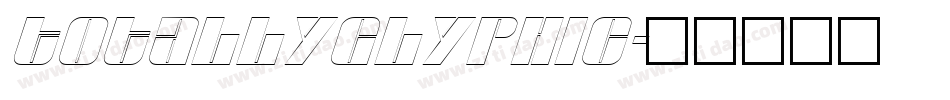 TotallyGlyphic字体转换