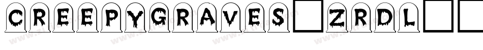 Creepygraves-zrdl字体转换