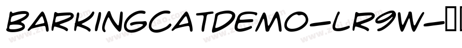 Barkingcatdemo-lR9w字体转换