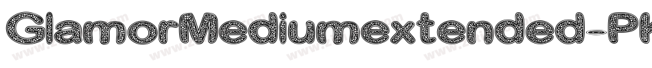 GlamorMediumextended-PKGeB字体转换